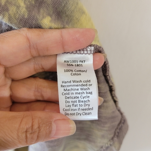 ATM Anthony Thomas Mellilo Sweatheart Tie Dye Tank Top Size XS Casual Coquette - Picture 11 of 12